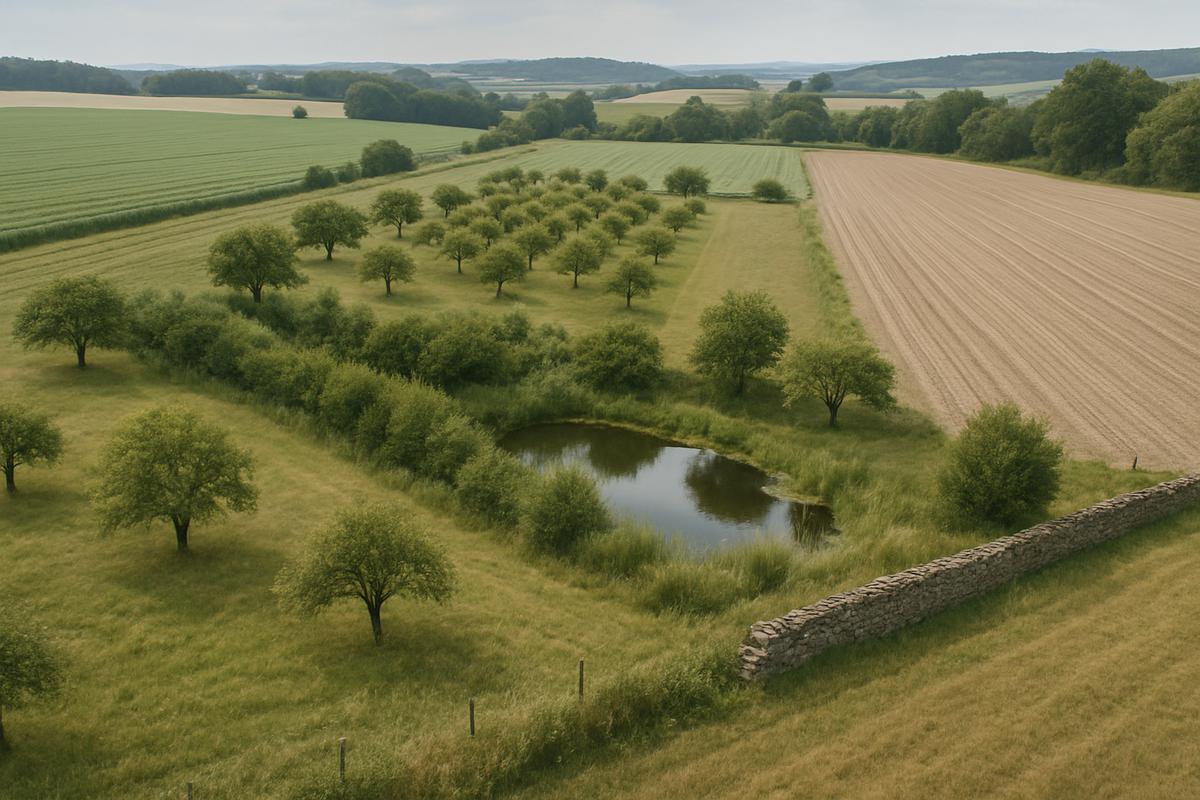 Arten von Ausgleichsmaßnahmen: Streuobst, Hecke, Gewässer, Artenschutz 2026