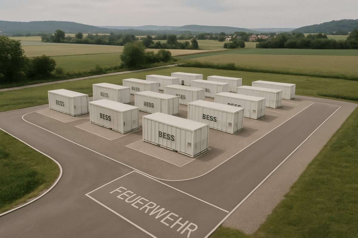 Brandschutz bei Batteriespeichern: Was Behörden verlangen und was der Fall Bautzen gezeigt hat