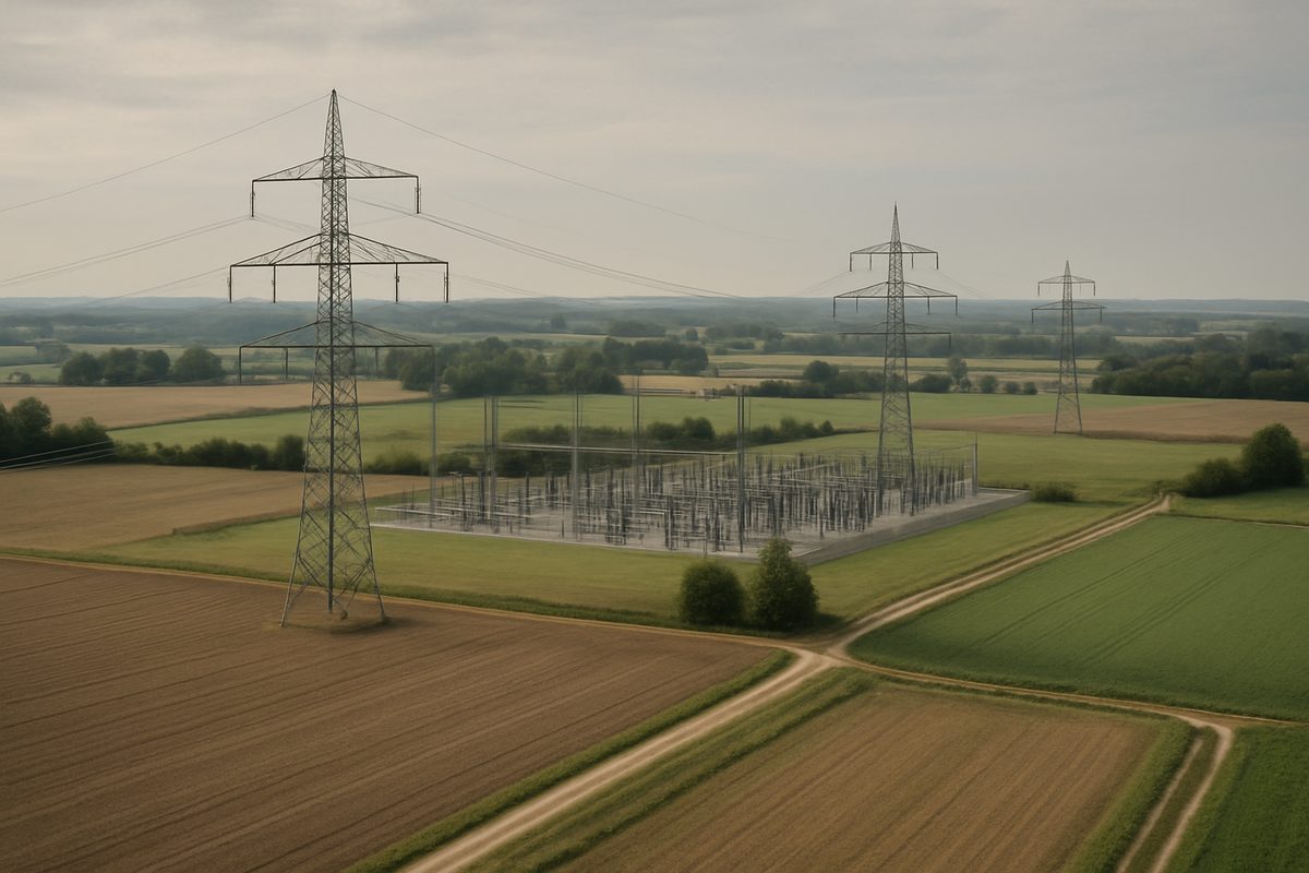 Stromtrasse über dem eigenen Grundstück: Rechte, Entschädigung, Pflichten 2026