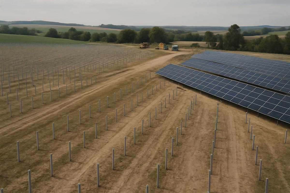 Solarpark bauen: Projektphasen von der Fläche bis zum Netz